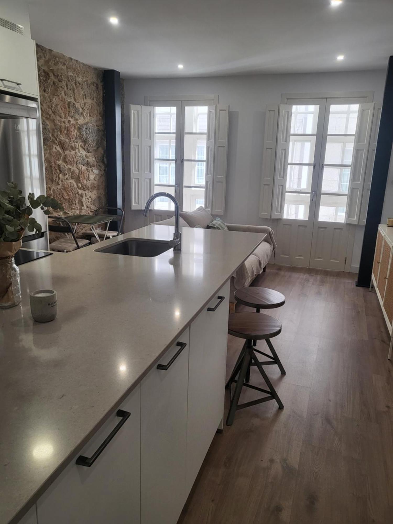Апартаменти Preciosa Vivienda En El Centro De La Ciudad А-Корунья Екстер'єр фото